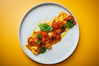 Ravioli alla caprese