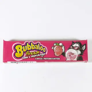 Chicles Bubbaloo Fresa 38 Gr.