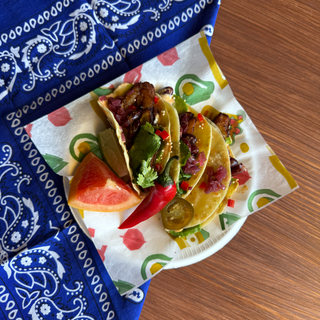 Тако веган з бананом