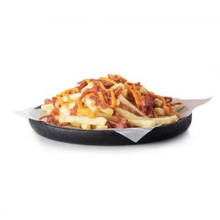 Patatas cheddar y bacon
