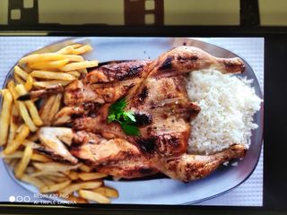 Menu frango e meio 3 pessoas