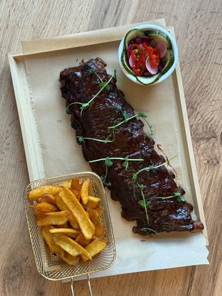 Żeberka wieprzowe bbq