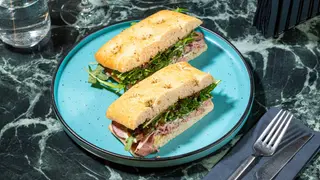 Focaccia Sandwich Vitello
