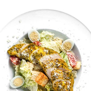 Салат Цезар з куркою