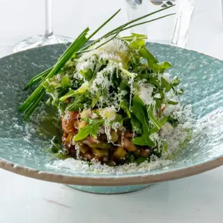 Tartar de tomate de la huerta 