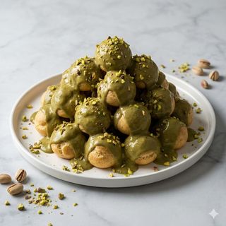 Profitterol  al pistacchio  1 kg 