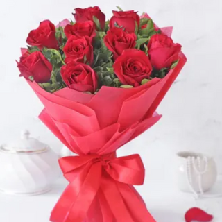 Bukiet 11 czerwonych róż premium 