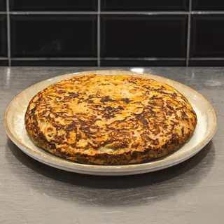 Tortilla De Boniato Con Cebolla