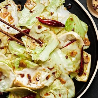Chinese Cabbage in Hot and Sour Sauce