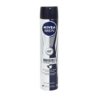 Desodorante Spray Invisible For Black & White Nivea 200 Ml