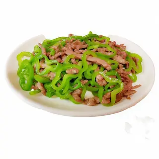 Ternera Con Pimientos Verdes