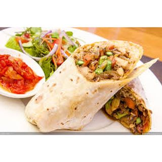 Chapati Wrap Chicken