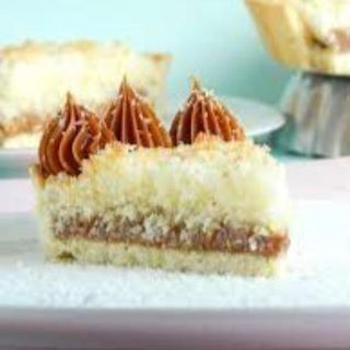 tarta coco con dulce de leche
