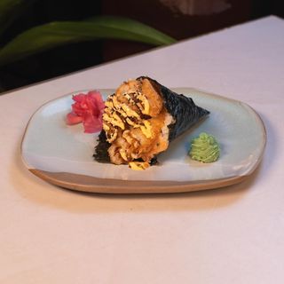 Salmão com Camarão Temaki