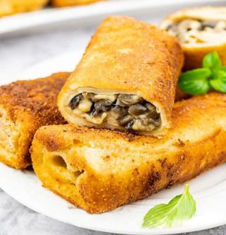 Млинці з грибами, заморожений напівфабрикат