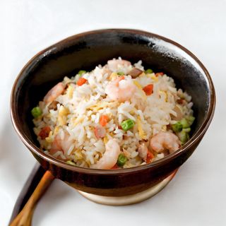 Arroz Frito Con Gambas