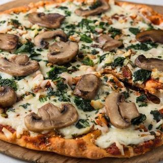  La Pizza Espinafre e Cogumelos