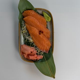 Sashimi łosoś