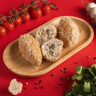 Котлети Курячі З Шинкою Та Сиром Упаковка  (600г)