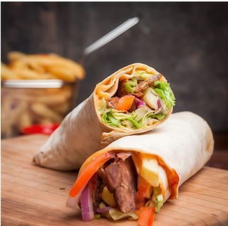 Kebab Durum Con Patatas dentro (Grande)