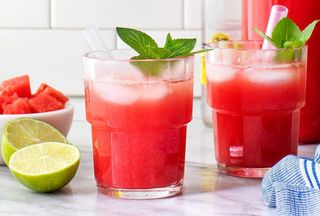 Watermelon and Green Sea Mojito