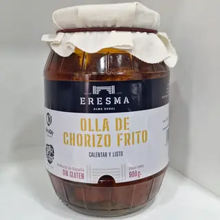 Olla de chorizo frito  500gr