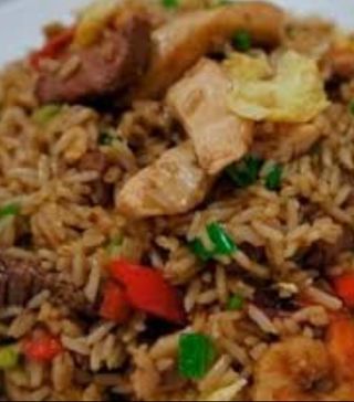 Arroz chaufa mixto