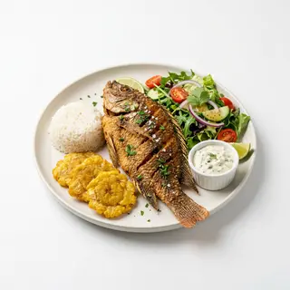 Tilapia Frita Y Tártara