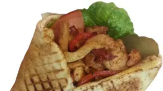 Tortilla fahita wrap