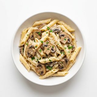 Penne Alfredo Mushroom