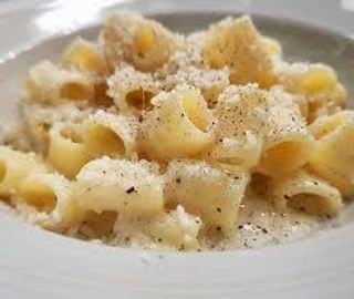 Mezza manica cacio e pepe - 4 pepi