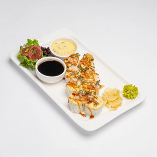 Ролл с креветками