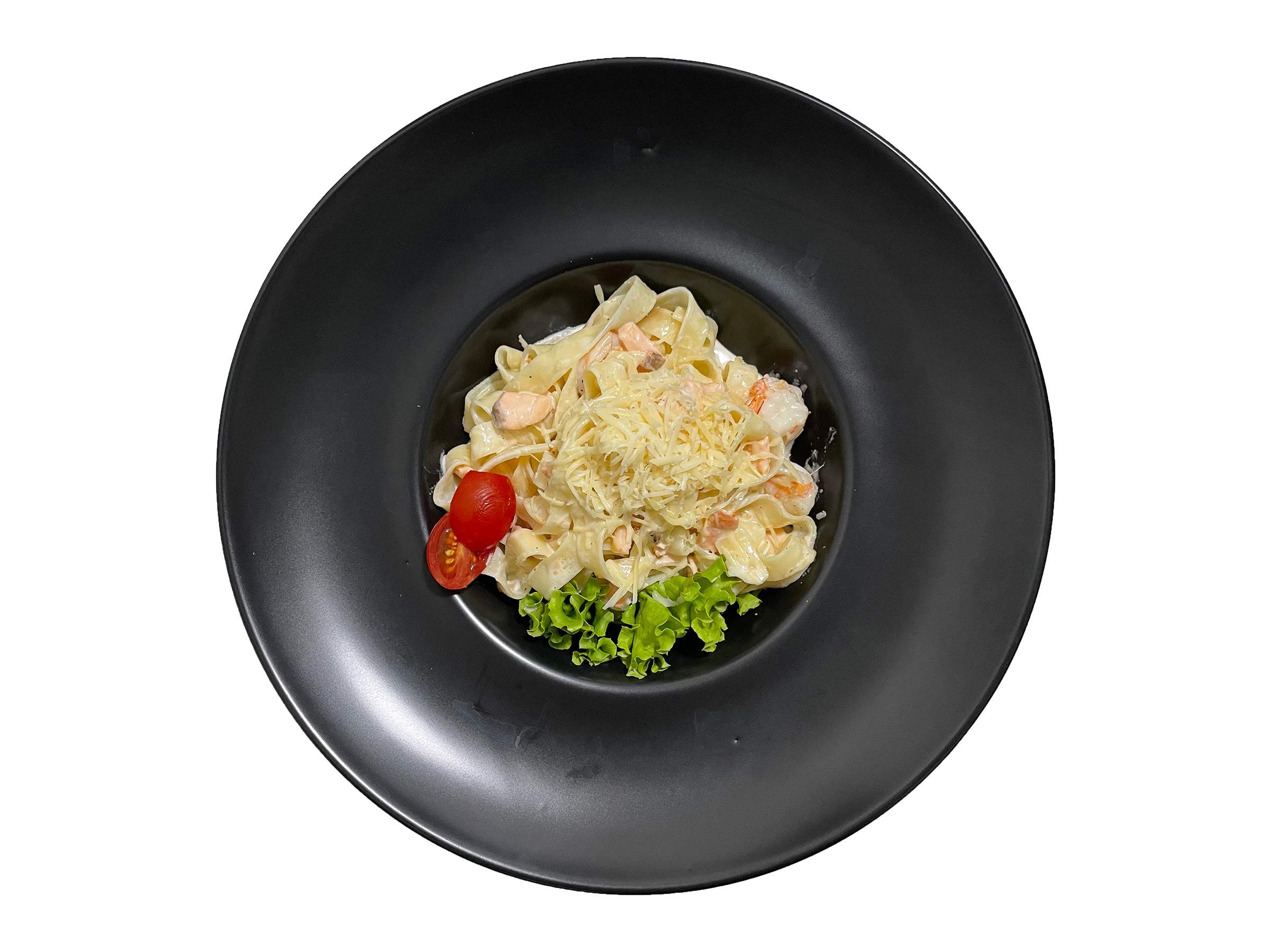 Фетучини с морепродуктами