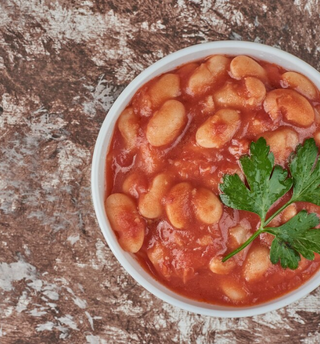 Pasulj tavče sa kobasicom