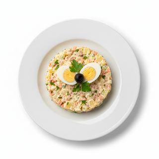 Ensaladilla Con La Receta Tradicional