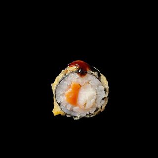 76. Tempura Crunch Salmón Roll (4 Uds.)