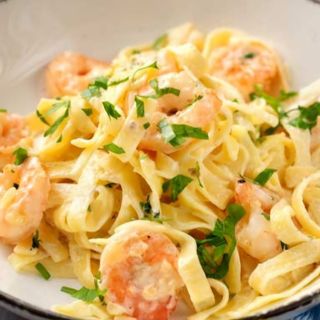 Tagliatelle cu creveți - 400 gr