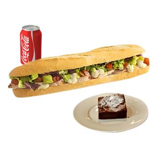 Sandwich + Boisson + Dessert au choix