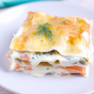 Lasagna De Salmón