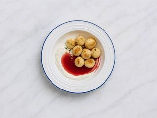 Ліниві вареники з кремом (220g)