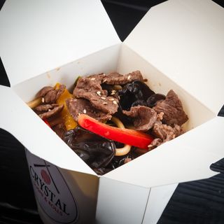 Удон с говядиной