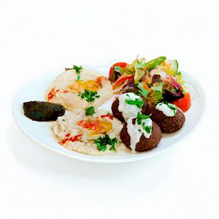 Plato combinado vegetal