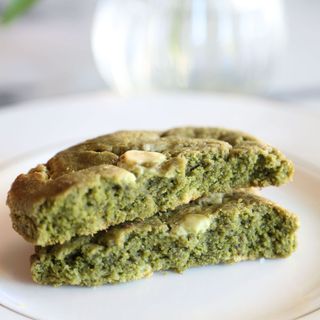 Cookies de té de Matcha y chocolate blanco
