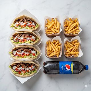 Menú Familiar Kebab