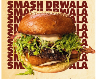 Burger sezonowy: Smash Drwala