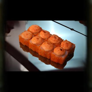 Запечённый гребешок с лососем (270г)