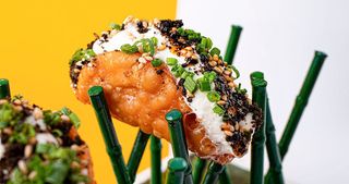 Tacos di Tonno e Burrata