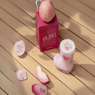 Peach blossom boot cup