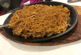 Espaguetti Chino A La Plancha