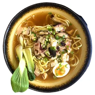Ramen owoce morza